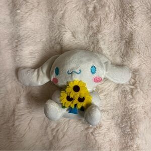 cinnamoroll sunflower plush ₊˚⊹🌻